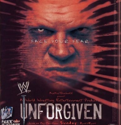 Wwe Unforgiven 2003 Cover