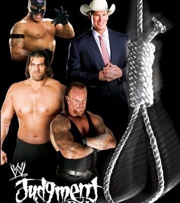 Wwe Judgment Day 2006 Dvd Cover