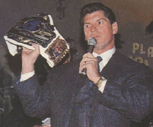 WWF Andre 87 On White Strap Title Belt