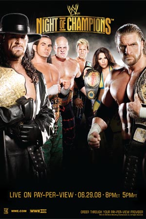 Wwe Night Of Champions 2008 Dvd Cover
