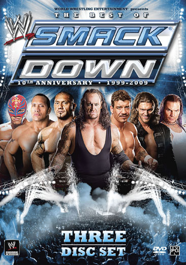 The Best Of Wwe Smackdown 10th Anniversary Dvd Cover 0