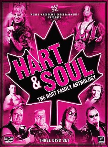 Wwe Hart Soul The Hart Family Anthology Dvd Cover