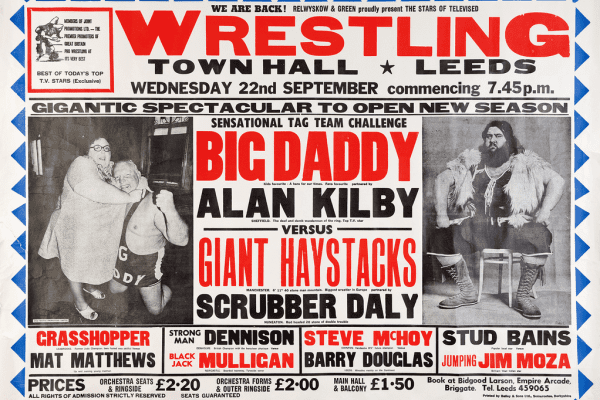 British Wrestling Poster