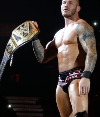 Wwe 23082013 Randy Orton Wwe Title Pose