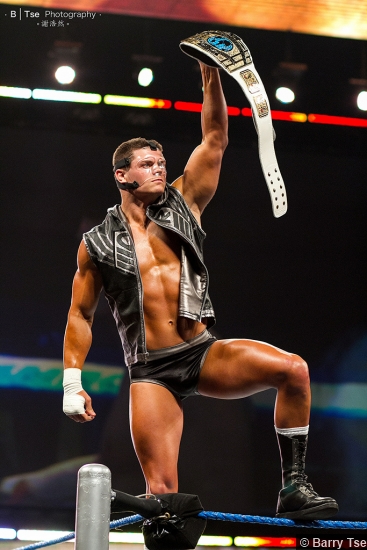 Wwe 2011 Tour Cody Rhodes Intercontinetal Title Belt Mask