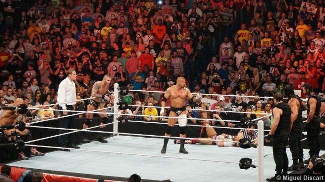 Wwe 07042014 Batista Kane Randy Orton Triple H Shield Daniel Bryan