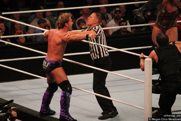 Chris Jericho Arguing Referee 18022013 | Cult of Whatever