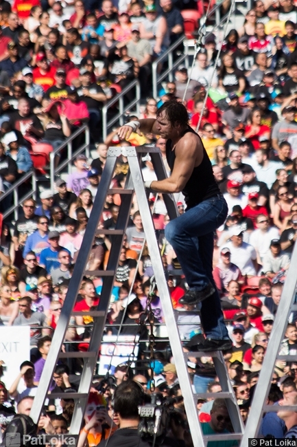 Wrestlemania 31 Dean Ambrose Ladder