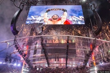 Wrestlemania 31 Tron Seth Rollins Win