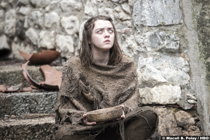 Game Thrones S6 Maisie Williams Arya Stark