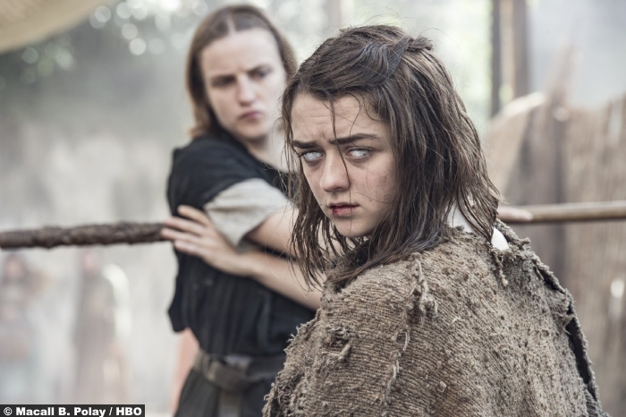 Game Thrones S6 2 Maisie Williams Arya Stark 2