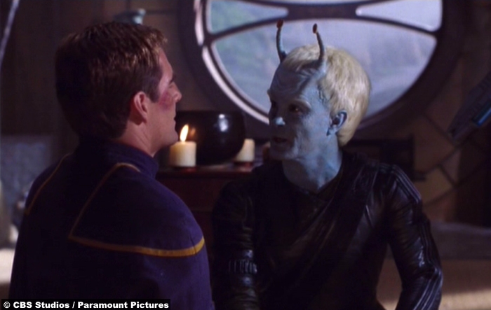 Star Trek Enterprise Andorian Incident Jeffrey Combs Commander Shran Scott Bakula Jonathan Archer