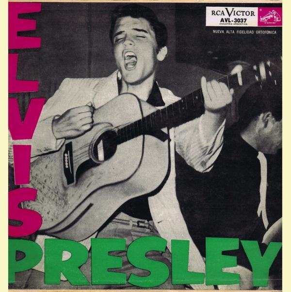 Elvis Presley 1956 Album Cover