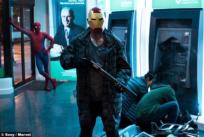 Spider Man Homecoming Iron Man Mask