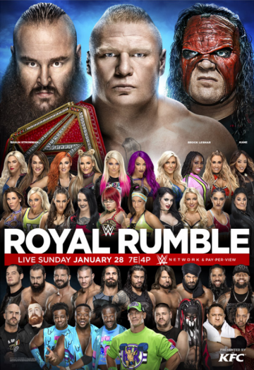 Wwe Royal Rumble 2018 Poster