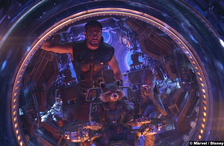 Avengers Infinity War Thor Chris Hemsworth Rocket