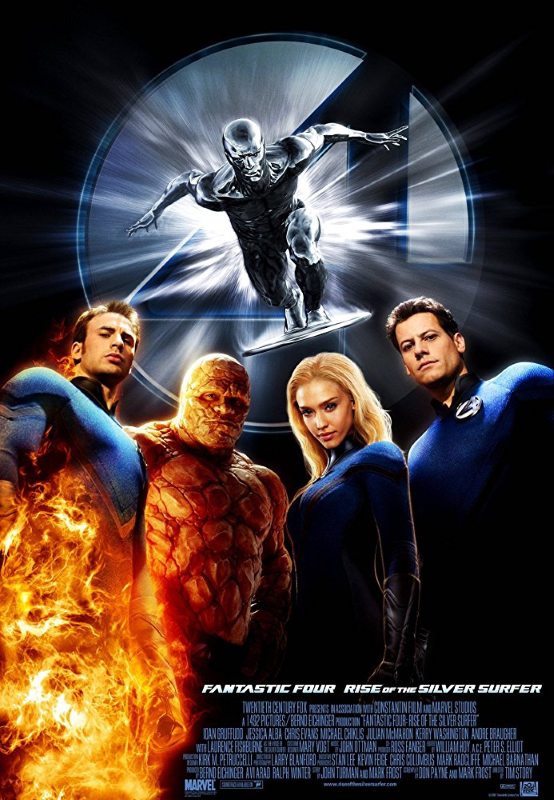 Fantastic Four 2007 Silver Surfer Poster