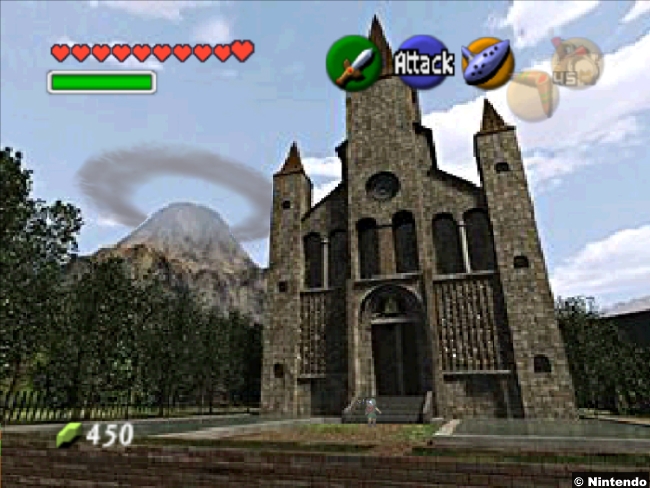 Legend Zelda Ocarina Time 1998 N64 2
