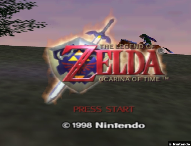 Legend Zelda Ocarina Time 1998 N64