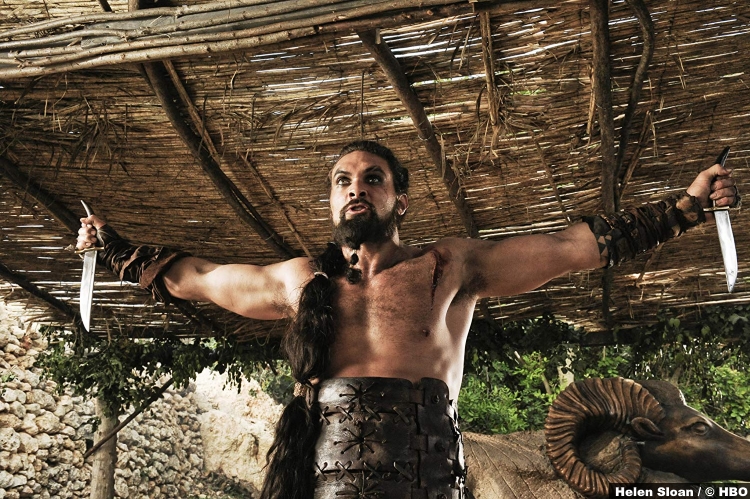 Game Thrones S01 Jason Momoa Khal Drogo