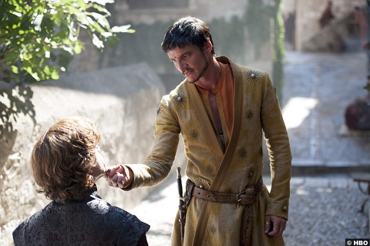 Game Thrones S04e01 Pedro Pascal Oberyn Martell Peter Dinklage Tyrion Lannister