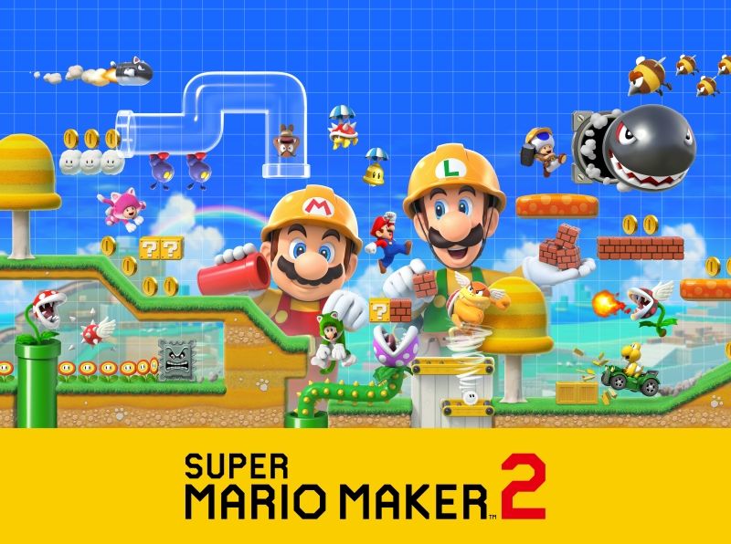 Super Mario Maker 2 Poster