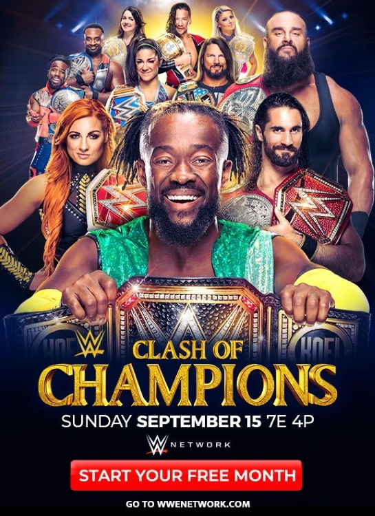 Clash Champions 2019 Poster