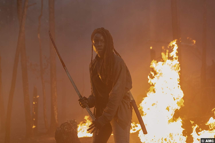 Walking Dead S10e01 Michonne Danai Gurira