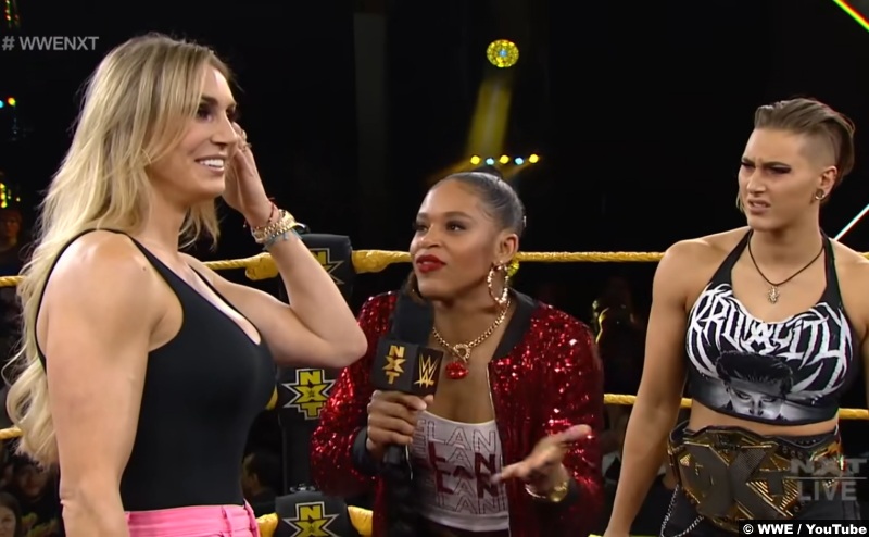 NXT Charlotte Bianca Belair Rhea Ripley Feb 2020