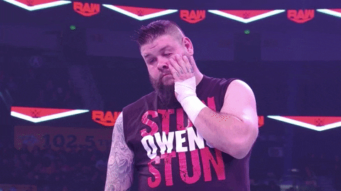Gif Kevin Owens Tired