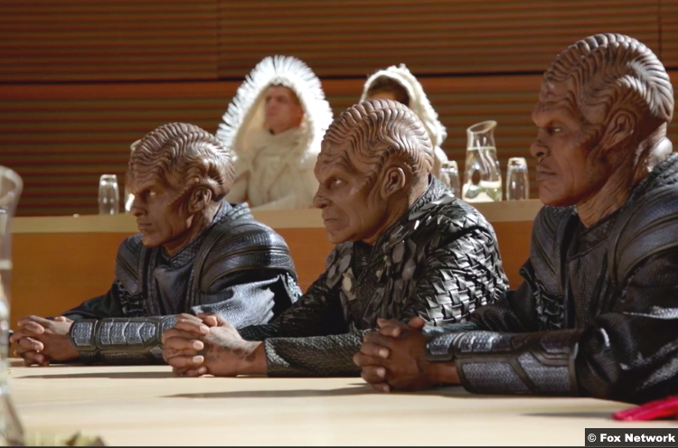 The Orville S02e12 Moclan Delegation