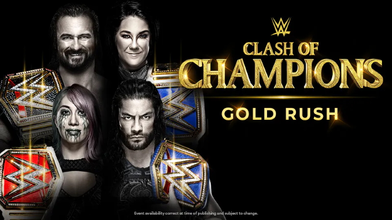 WWE Clash Of Champions Poster 2020
