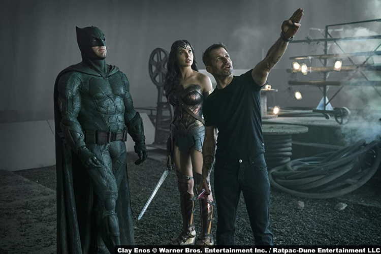 Justice League Ben Affleck Gal Gadot Zack Snyder