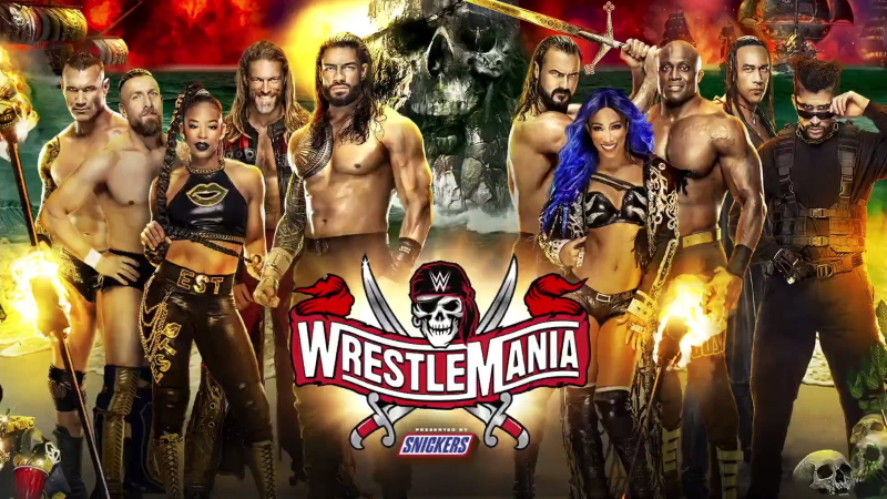 WrestleMania 37 Poster
