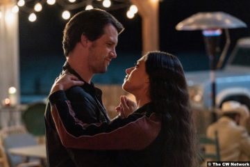 Roswell, New Mexico S03e13: Nathan Parsons and Jeanine Mason as Max Evans and Liz Ortecho