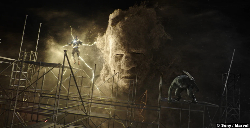 Spider-Man No Way Home: Jamie Foxx and Rhys Ifans as Electro and The Lizard