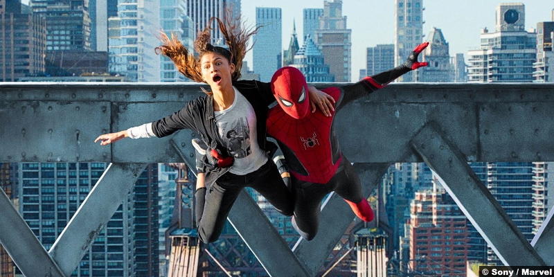 Spider-Man No Way Home: Zendaya and Tom Holland as MJ and Spider-Man