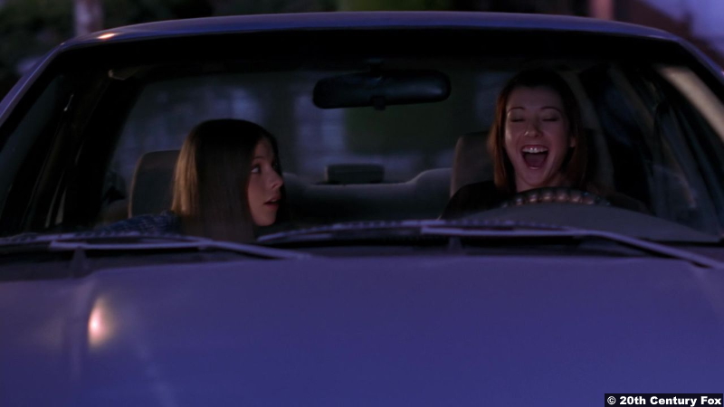 Buffy The Vampire Slayer S06e10: Michelle Trachtenberg and Alyson Hannigan as Dawn and Willow