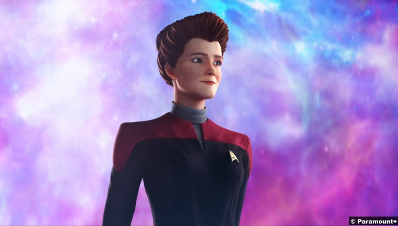 Star Trek Prodigy S01: Holo Captain Janeway Voyager