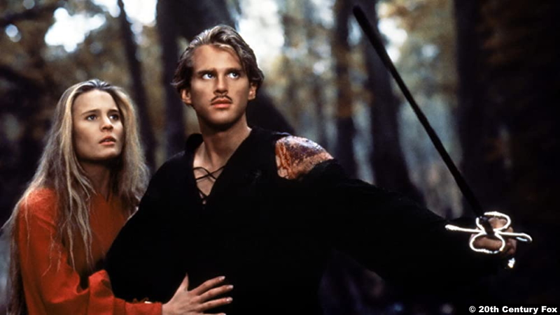 The Princess Bride: Robin Wright and Cary Elwes