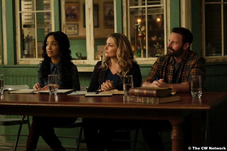 Riverdale S06e07: Erinn Westbrook, Mädchen Amick and Ryan Robbins as Tabitha, Alice and Frank