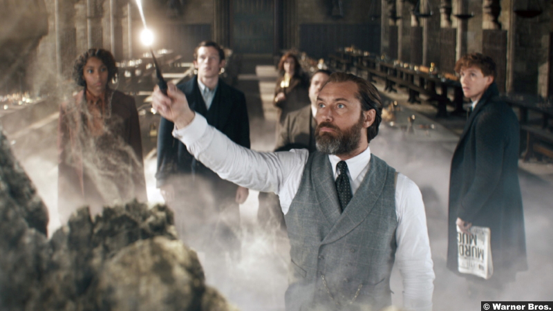 Fantastic Beasts: The Secrets of Dumbledore: Jude Law as Albus