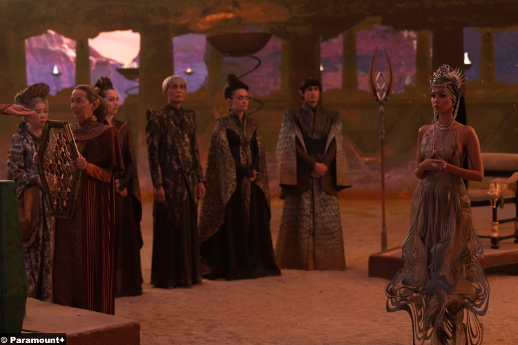 Star Trek Strange New Worlds S01e05: Gia Sandhu as T'Pring