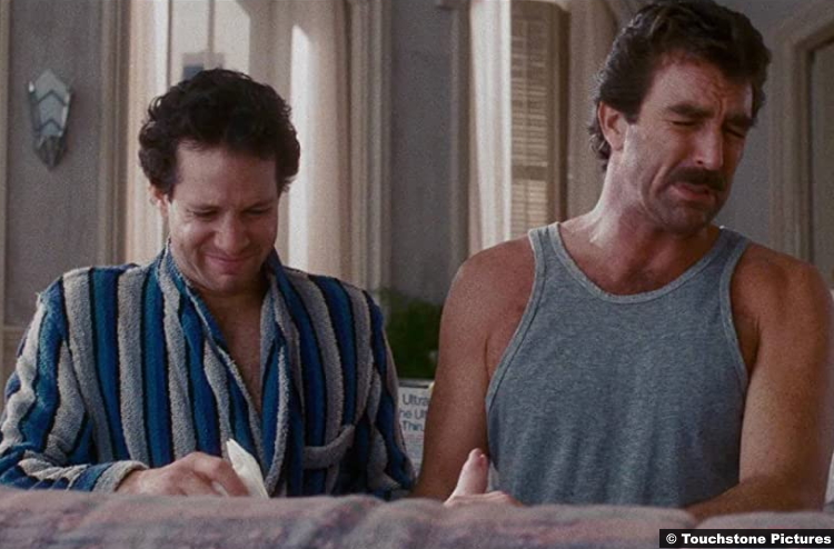 Three Men and a Baby: Steve Guttenberg and Tom Selleck