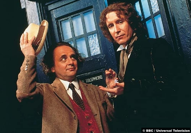Doctor Who The Movie: Sylvester McCoy and Paul McGann