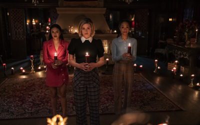 Riverdale S06E19: Camila Mendes, Lili Reinhart and Erinn Westbrook as Veronica, Betty and Tabitha