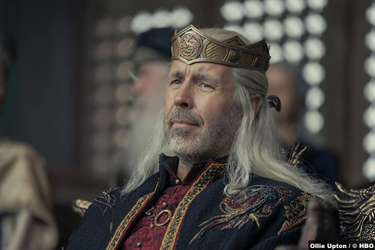 House of the Dragon S01e01: Paddy Considine as King Viserys Targaryen