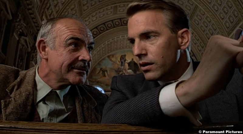 The Untouchables: Sean Connery and Kevin Costner